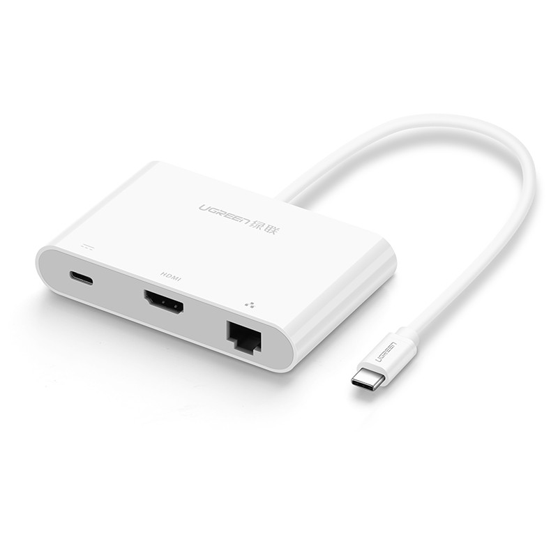 no-name-1 usb-c-to-hdmi-hub-usb-2-0-and-3-0-ho-tro-lan-10-100mbps-ugreen-30440