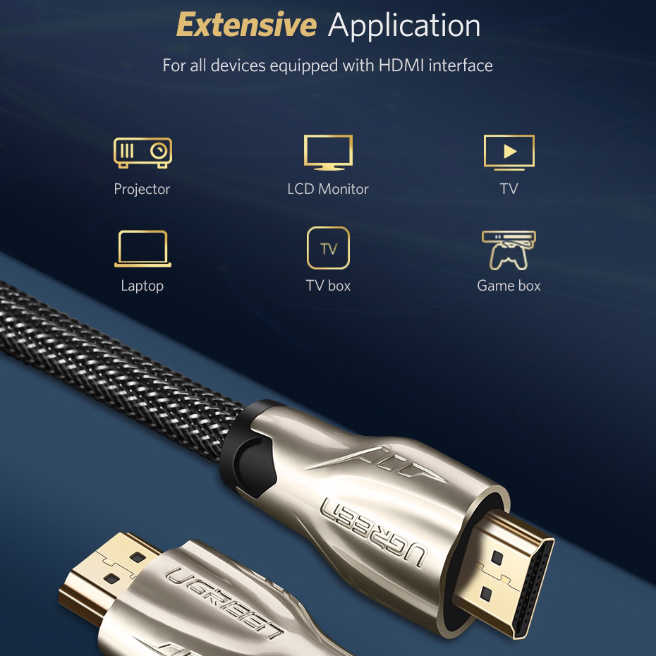 ugreen20111972010 cap-hdmi-1-4-boc-luoi-ho-tro-3d-4k-full-hd-dai-15m-cao-cap-ugreen-11197