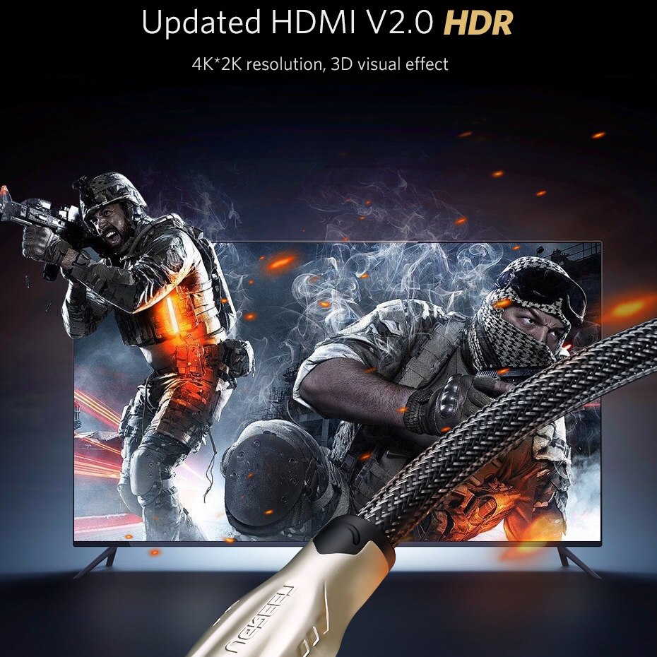 ugreen20111972011 cap-hdmi-1-4-boc-luoi-ho-tro-3d-4k-full-hd-dai-15m-cao-cap-ugreen-11197