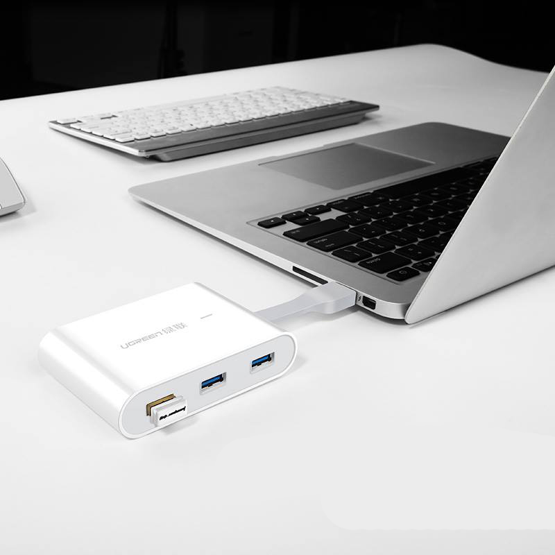 ugreen2030280205-1 hub-usb-3-0-kem-cong-mang-lan-rj45-toc-do-100mps-cao-cap-ugreen-30280