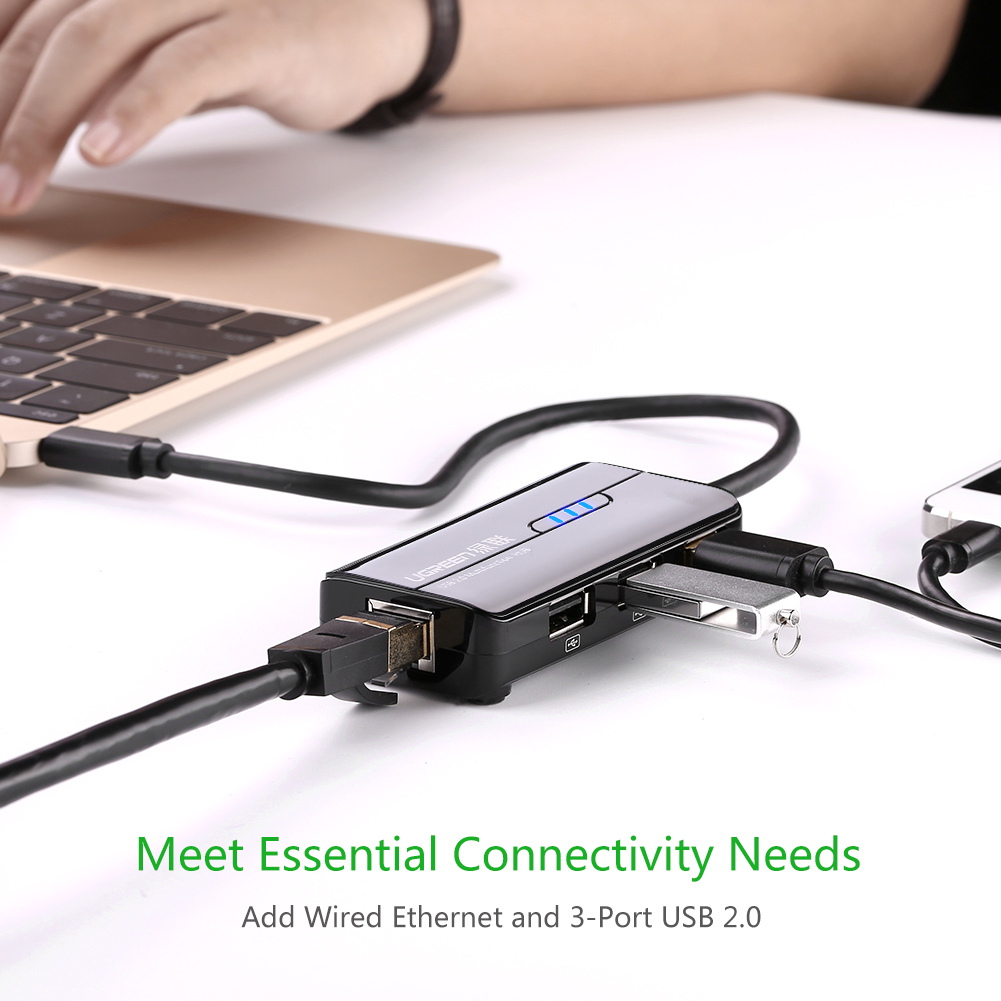 ugreen2030289206-1 usb-c-to-lan-kem-hub-usb-2-0-3-cong-cao-cap-ugreen-30289
