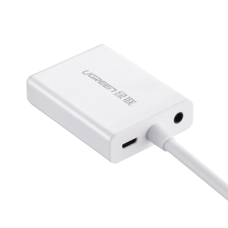 ugreen2040212202 day-cap-chuyen-hdmi-sang-vga-co-audio-ugreen-40212-cao-cap-mau-trang