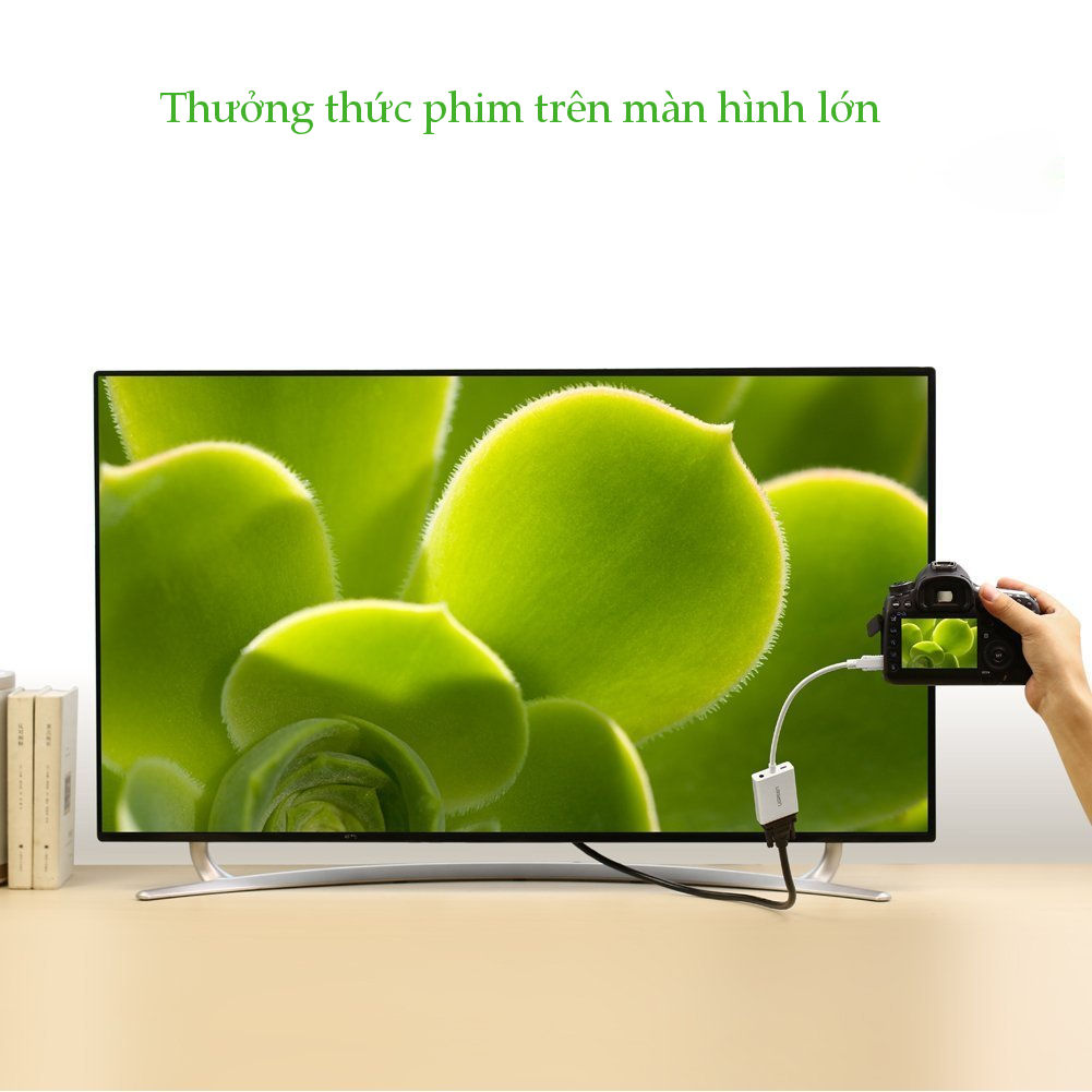 ugreen2040217209 https://vitinhtanhung.com/cap-chuyen-doi-mini-hdmi-sang-vga-va-audio-ugreen-40217.html?filter_name=40217