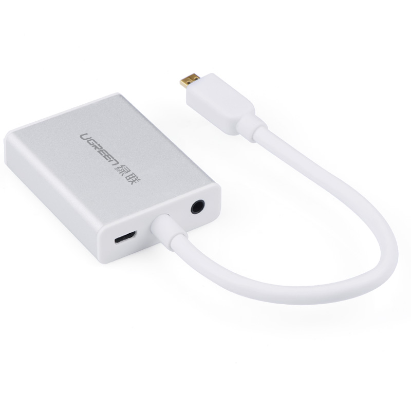 ugreen2040222203 cap-chuyen-doi-micro-hdmi-sang-vga-cao-cap-ugreen-40222-15cm