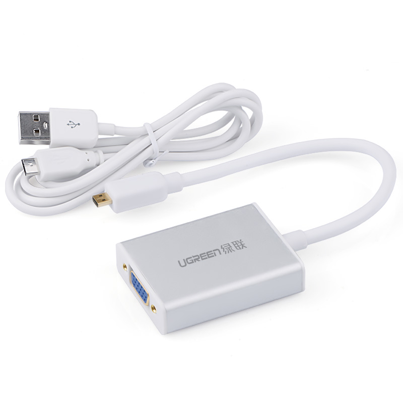 ugreen2040222204 cap-chuyen-doi-micro-hdmi-sang-vga-cao-cap-ugreen-40222-15cm