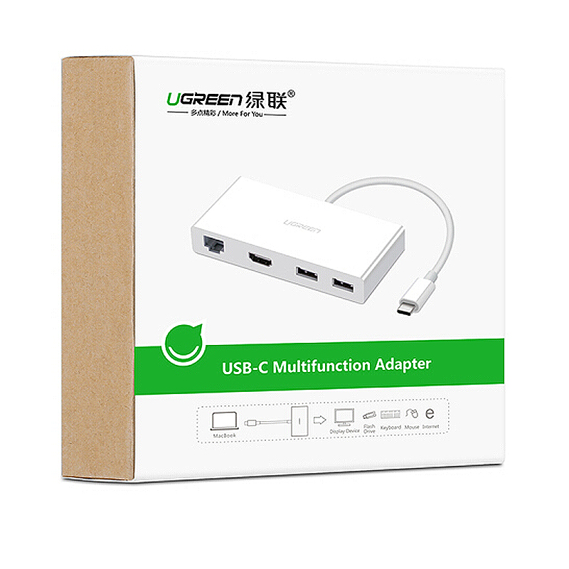 ugreen2040377202-1 cap-usb-c-to-hdmi-lan-10-100mbps-hub-usb-3-0-ugreen-40377