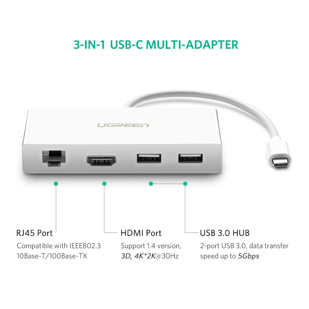 ugreen2040377204-1 cap-usb-c-to-hdmi-lan-10-100mbps-hub-usb-3-0-ugreen-40377