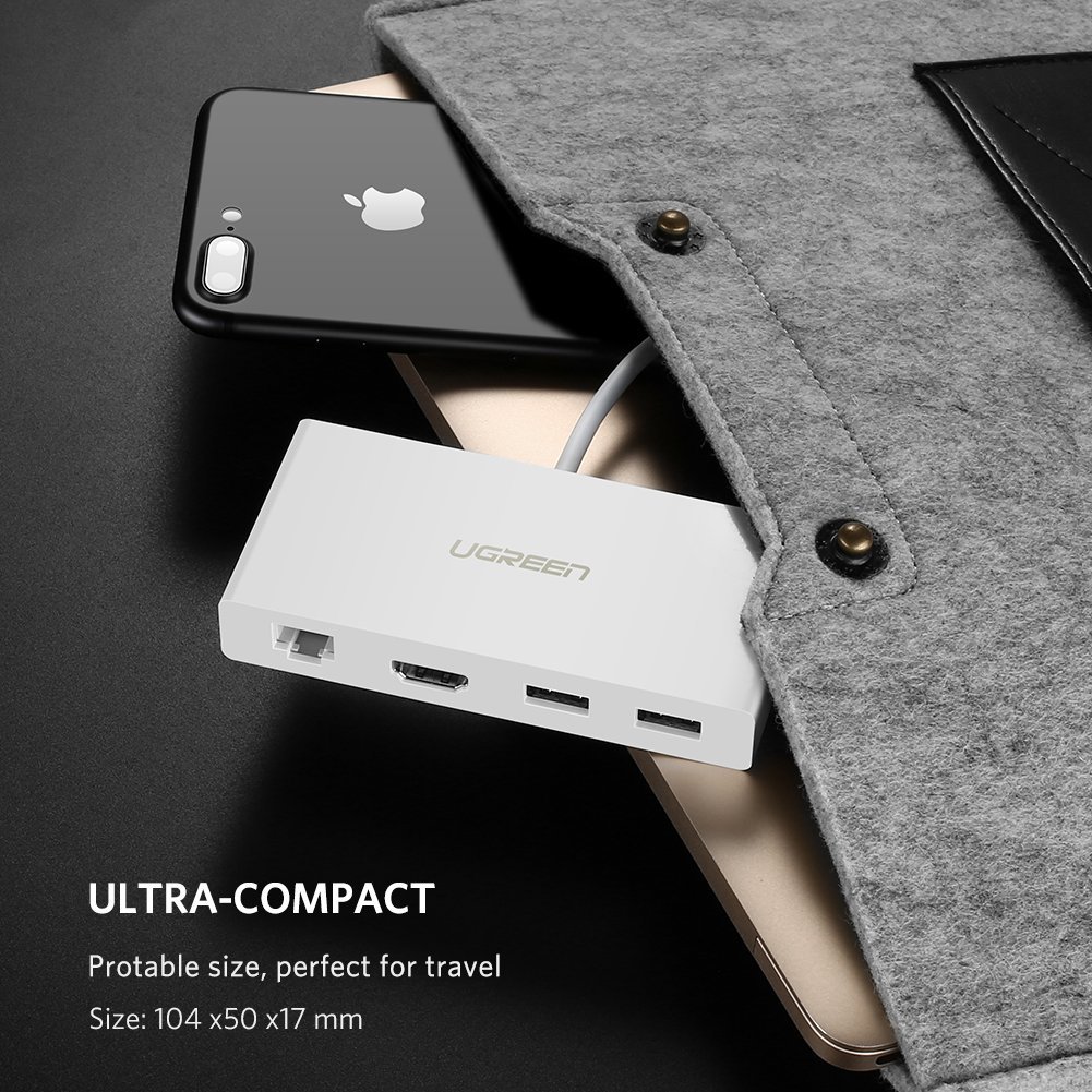 ugreen2040377208-1 cap-usb-c-to-hdmi-lan-10-100mbps-hub-usb-3-0-ugreen-40377