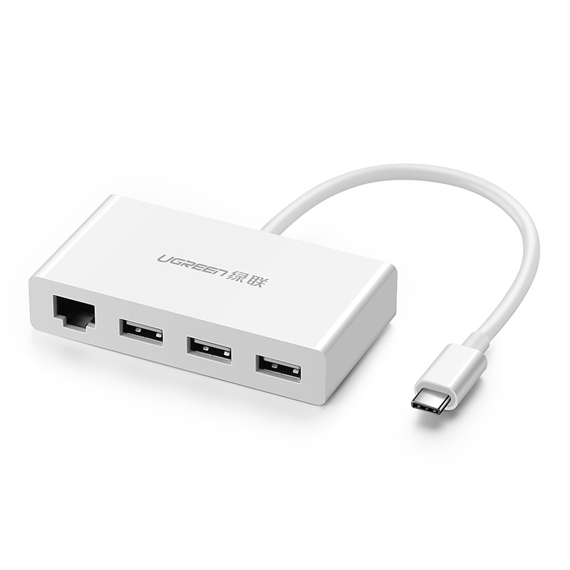 ugreen2040382201-1 usb-c-to-lan-10-100mbps-hub-3-cong-usb-3-1-ugreen-40382-1