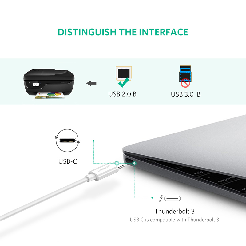 ugreen2040417206-1 cap-usb-c-to-usb-b-1-5m-ugreen-40417