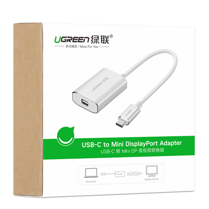 ugreen2040867208-1 cap-chuyen-usb-c-to-mini-displayport-cao-cap-ugreen-40867