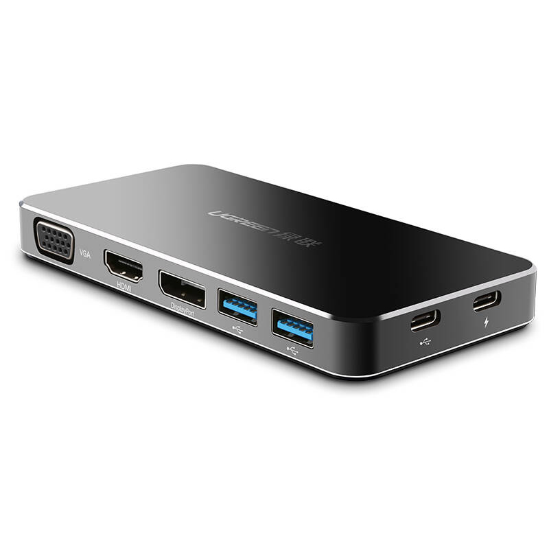 ugreen2040872201-1 bo-chuyen-usb-type-c-to-hdmi-displayport-vga-usb-3-1-cao-cap-ugreen-40872