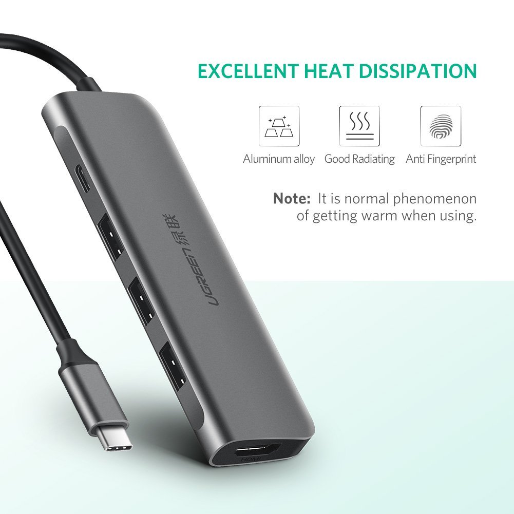 ugreen20502092011-1 bo-chuyen-usb-c-to-hdmi-kem-hub-usb-3-0-cao-cap-ugreen-50209