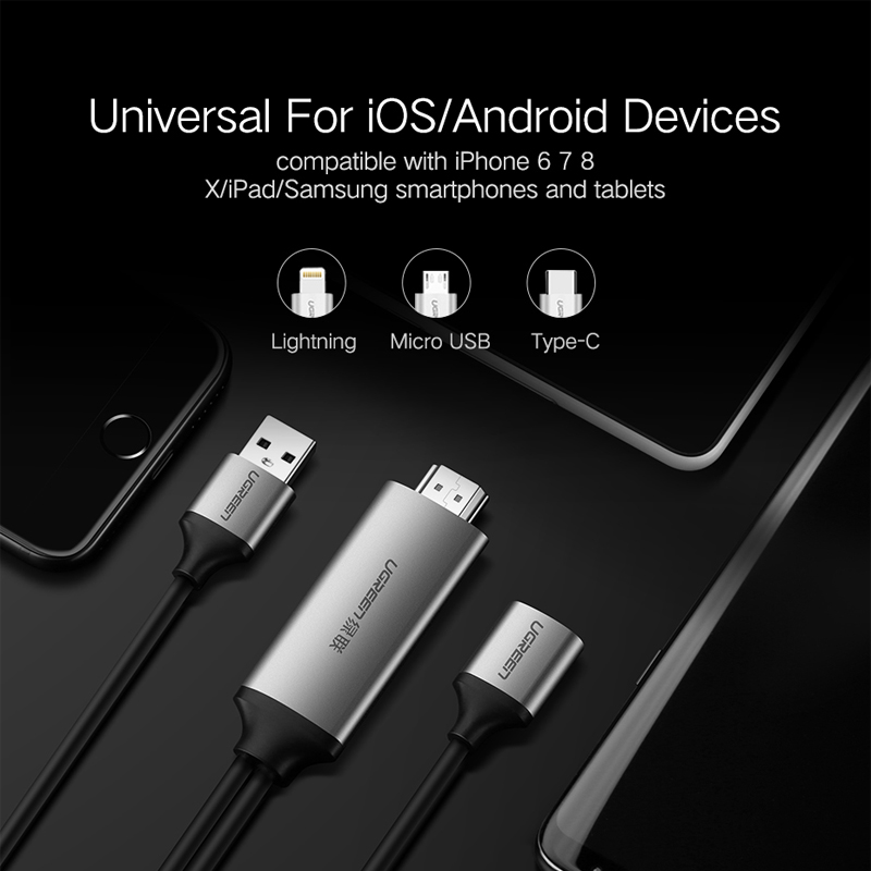 ugreen2050291208 cap-chuyen-da-nang-usb-to-hdmi-ket-noi-dien-thoai-ra-man-hinh-tivi-may-chieu-ugreen-50291